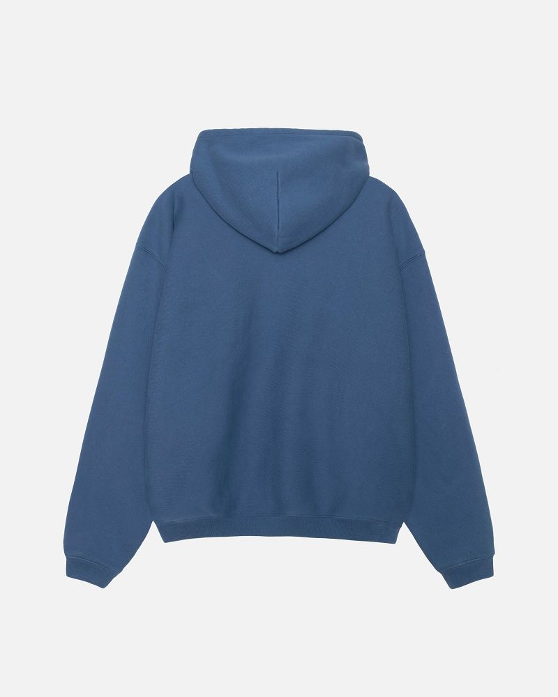 STUSSY 80 RELAXED HOODIE Bleu | STUSSY-56238