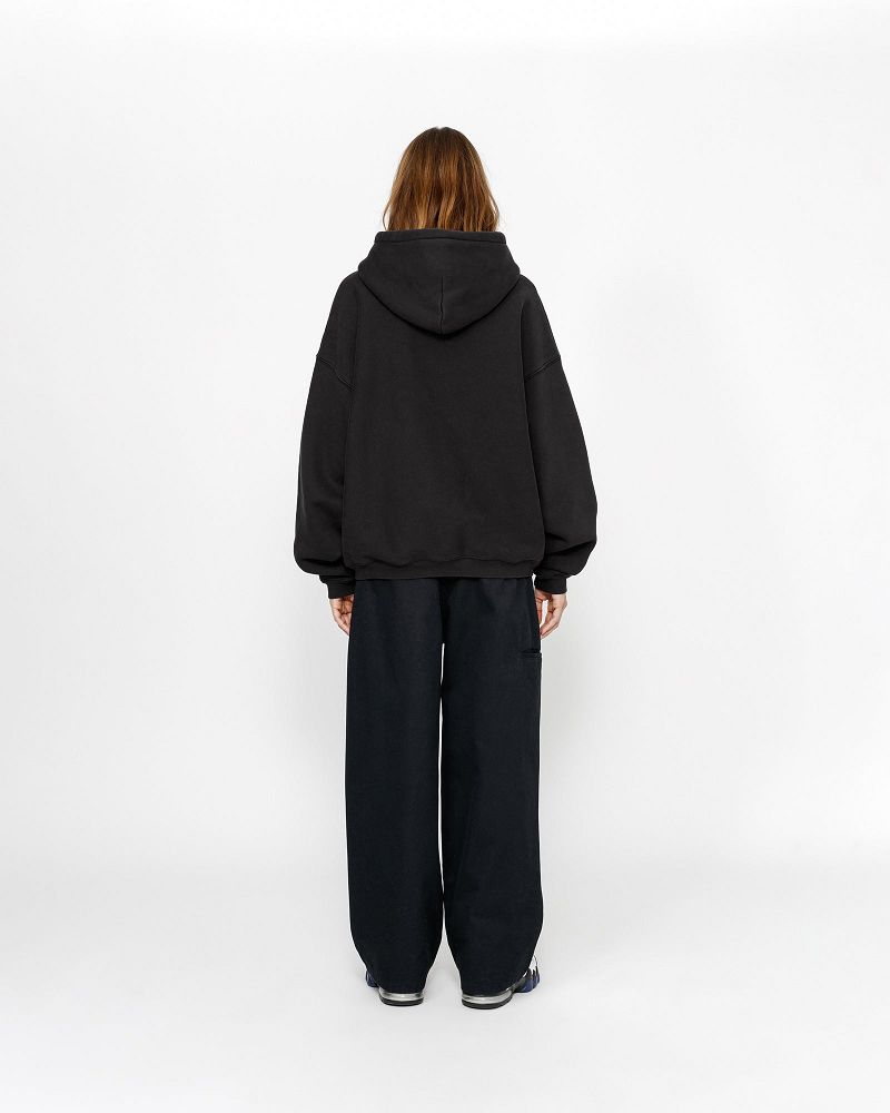 STUSSY 80 RELAXED HOODIE Noir | STUSSY-56237