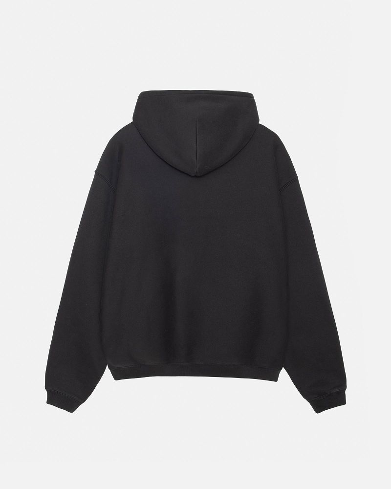 STUSSY 80 RELAXED HOODIE Noir | STUSSY-56237