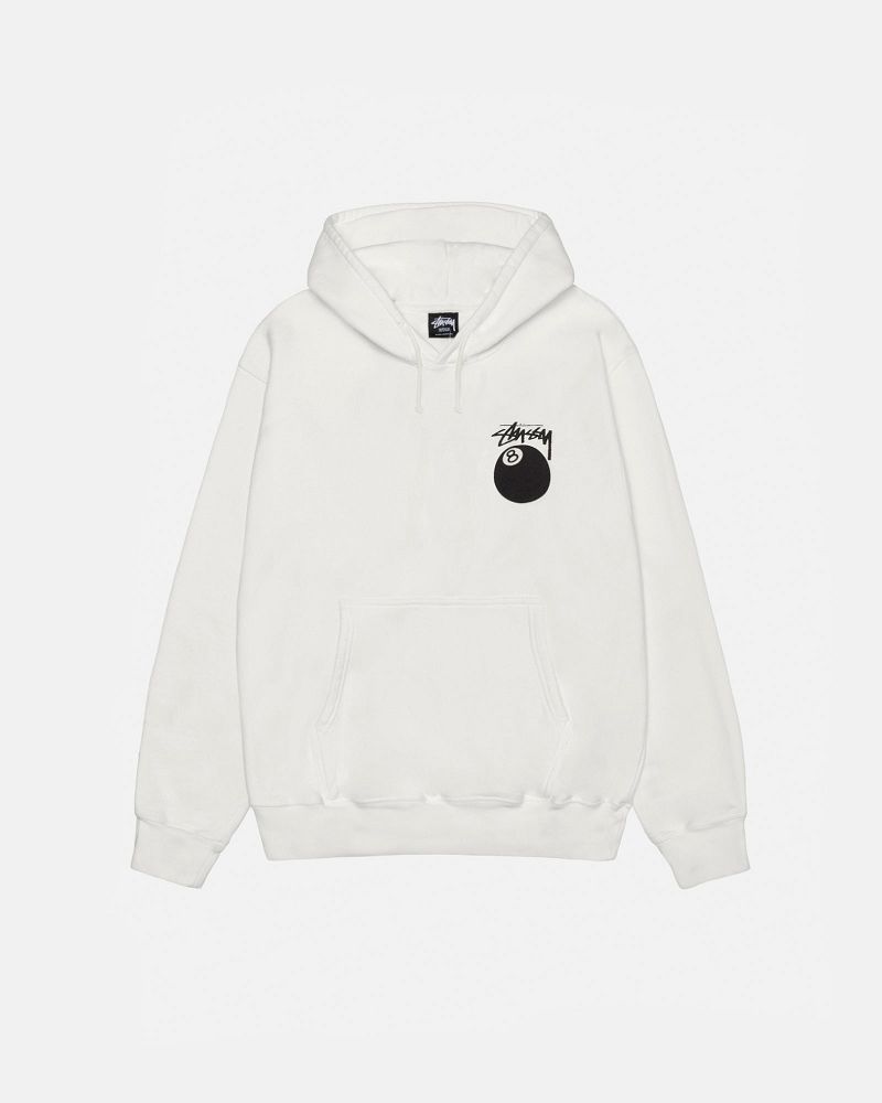 STUSSY 8 BALL HOODIE PIGMENT DYED Beige | STUSSY-56244