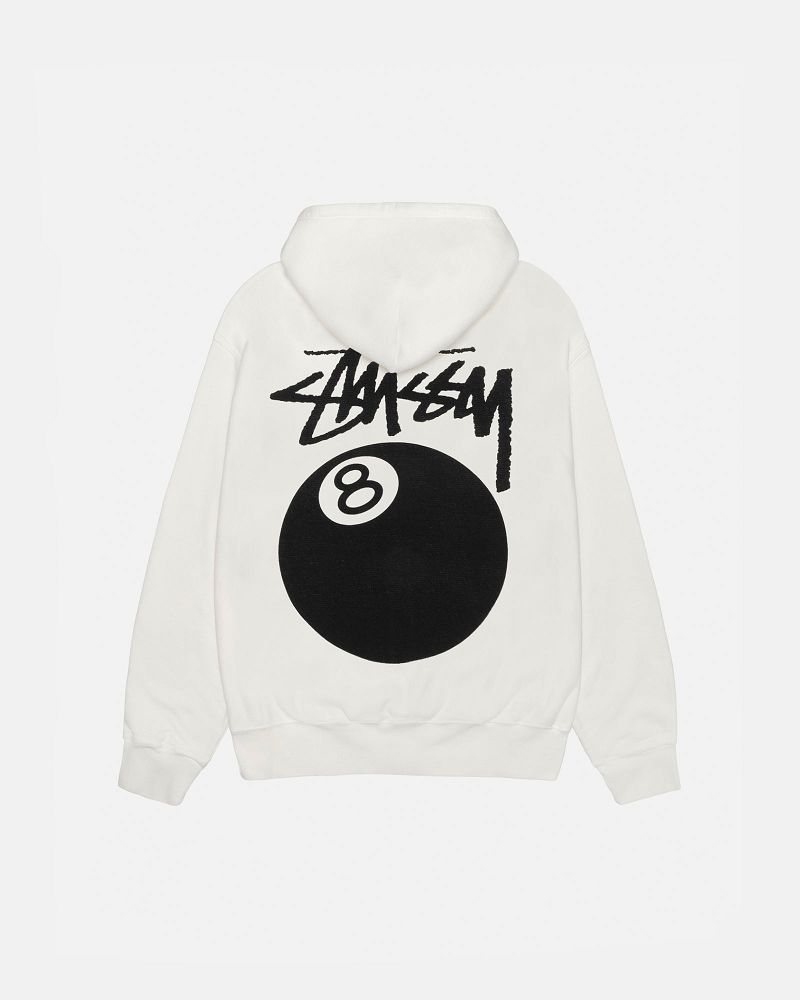 STUSSY 8 BALL HOODIE PIGMENT DYED Beige | STUSSY-56244