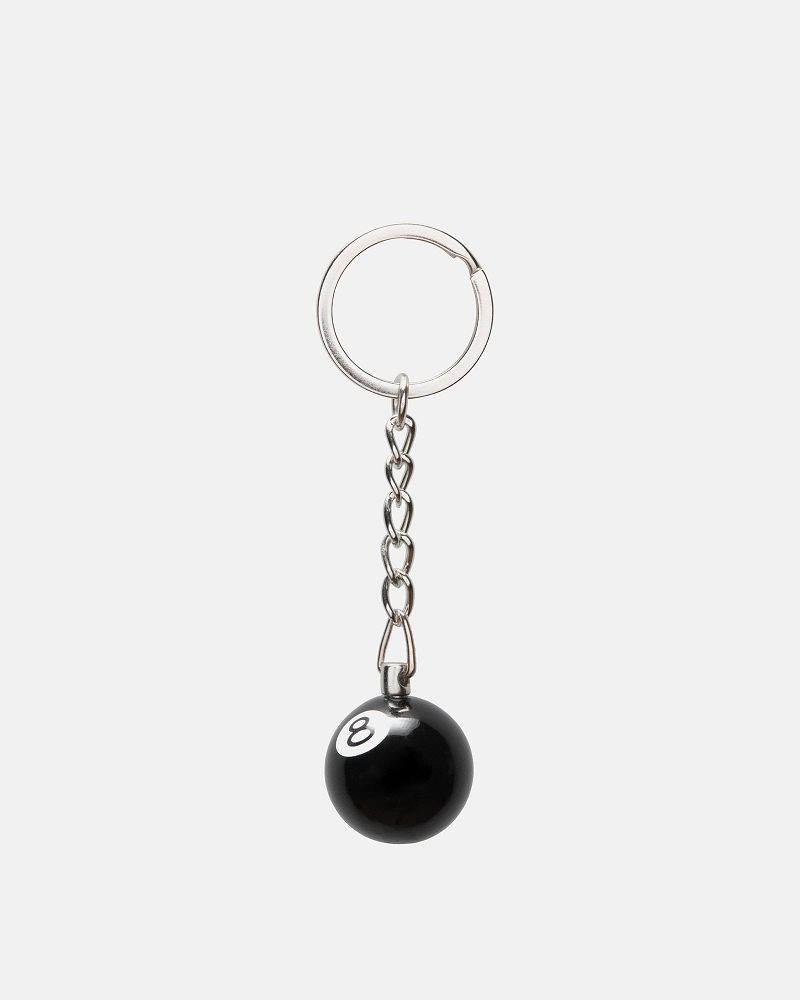 STUSSY 8 BALL KEYCHAIN | STUSSY-55858