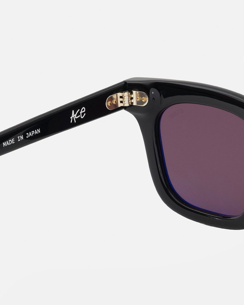 STUSSY ACE SUNGLASSES Noir Marron | STUSSY-55942