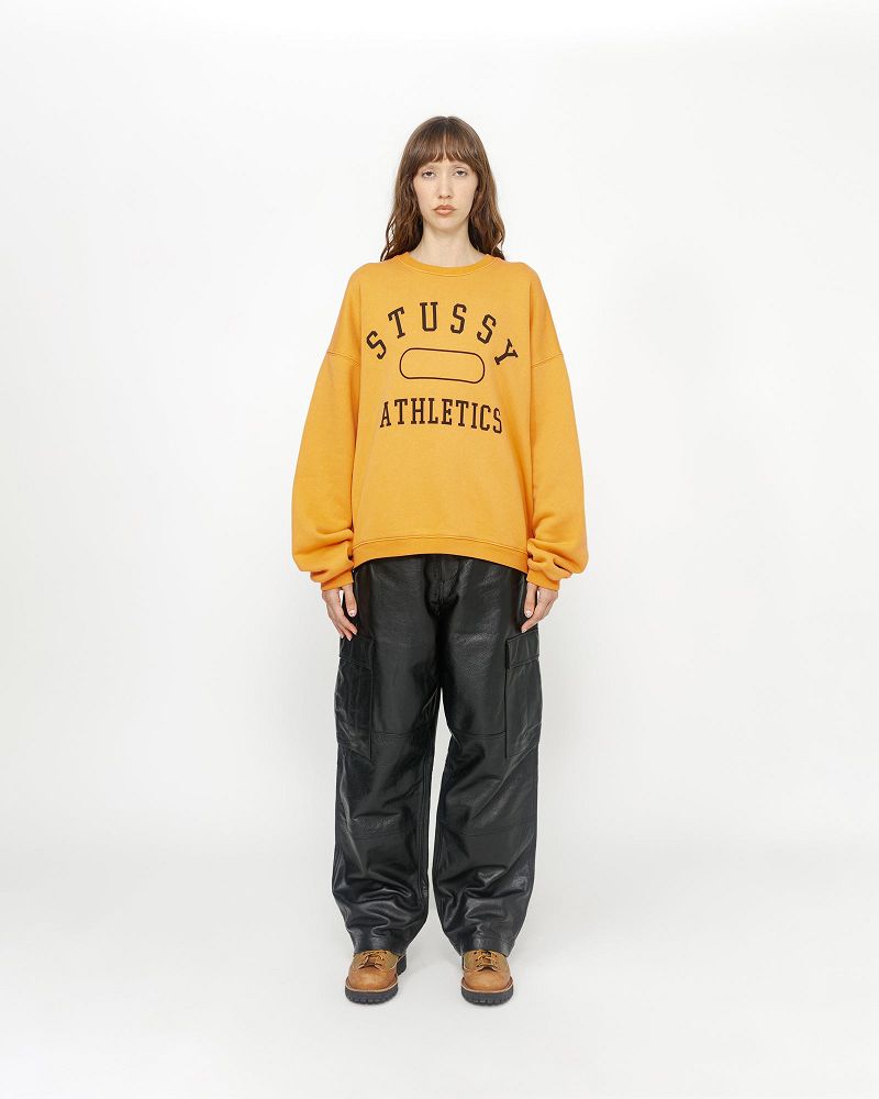 STUSSY ATHLETICS CREW Doré | STUSSY-56210