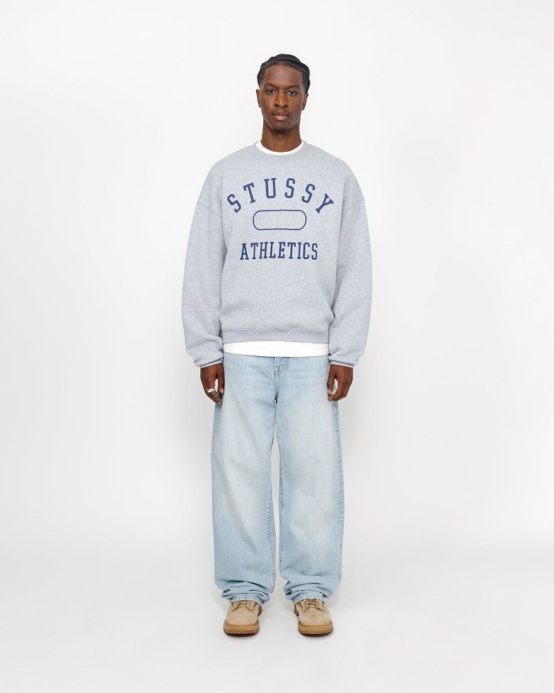 STUSSY ATHLETICS CREW Grise | STUSSY-56209