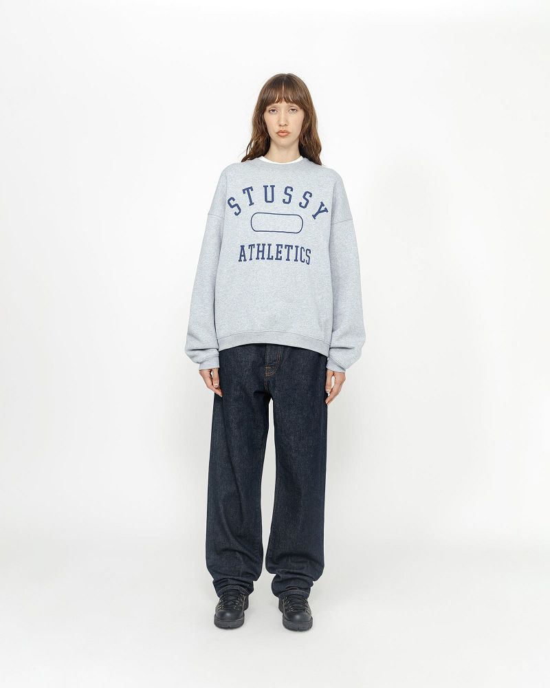 STUSSY ATHLETICS CREW Grise | STUSSY-56209