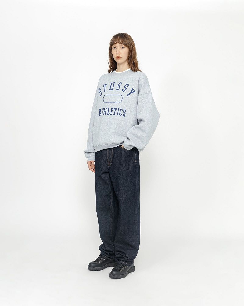 STUSSY ATHLETICS CREW Grise | STUSSY-56209