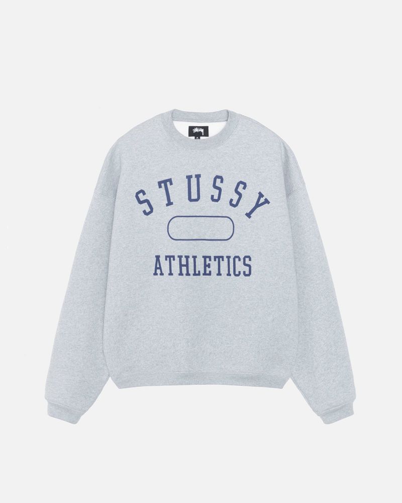 STUSSY ATHLETICS CREW Grise | STUSSY-56209