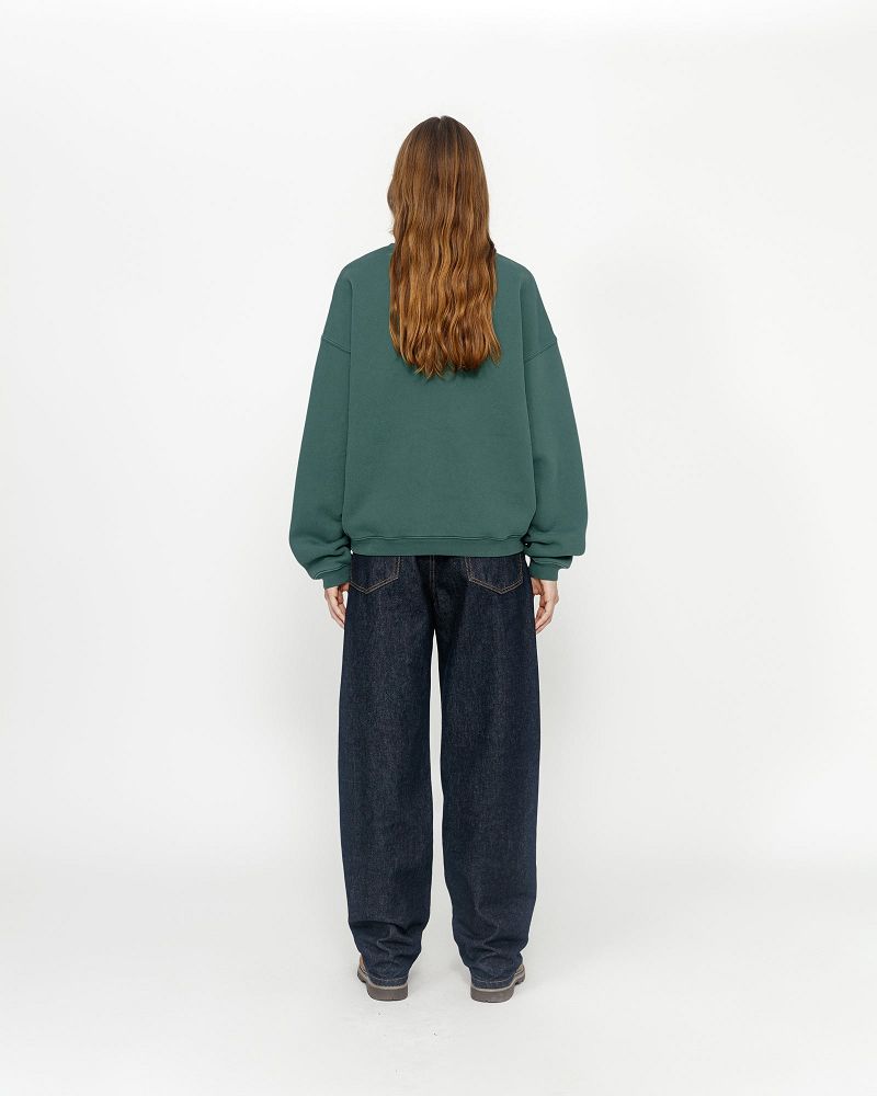 STUSSY ATHLETICS CREW Vert Foncé | STUSSY-56208