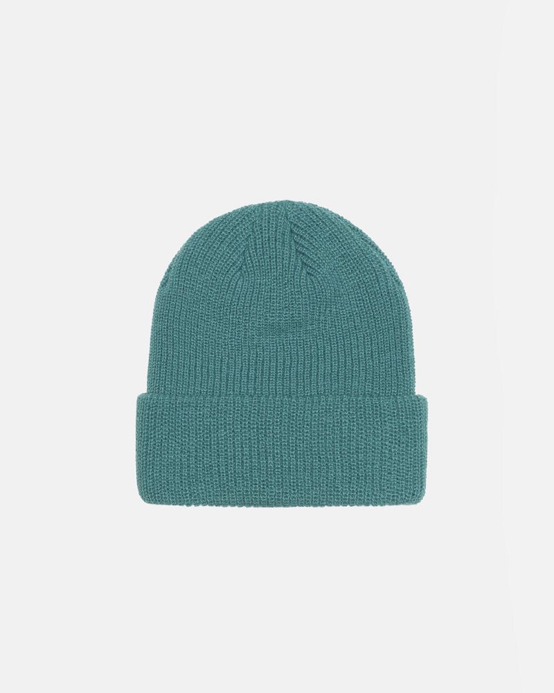 STUSSY BASIC CUFF BEANIE Vert | STUSSY-56019
