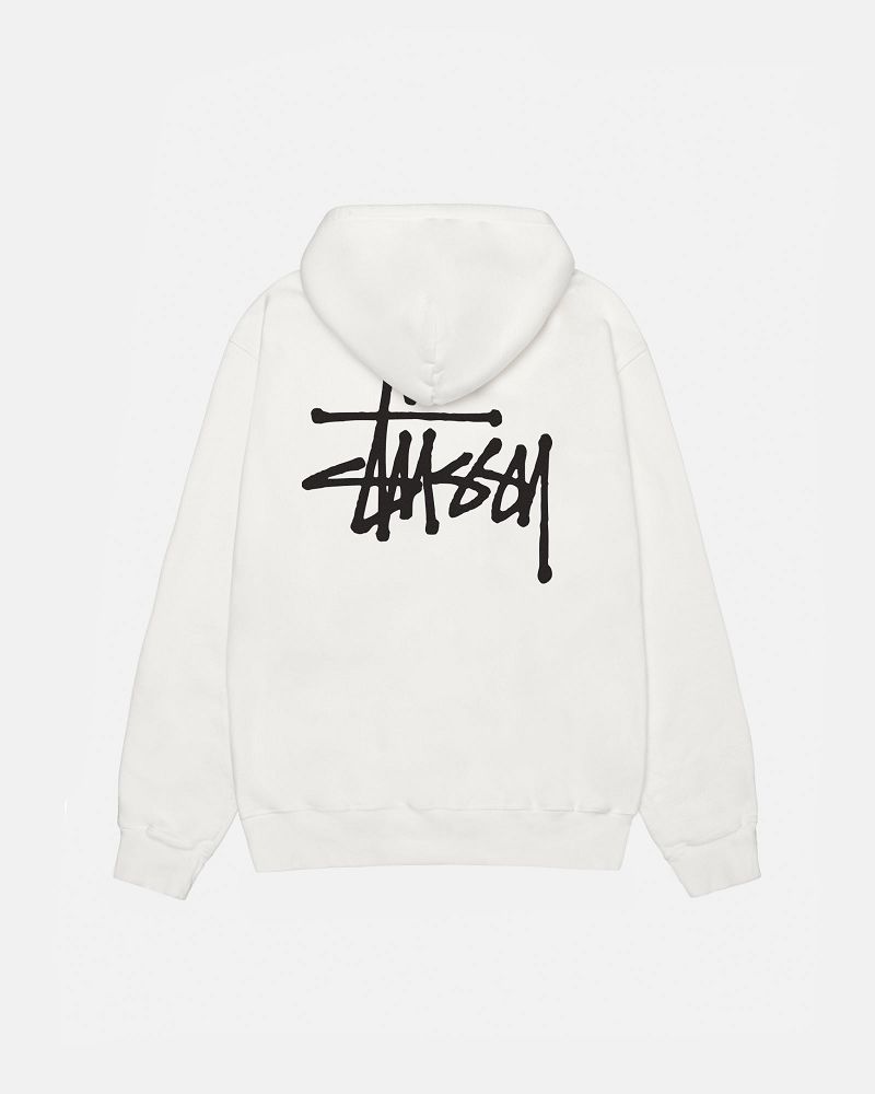 STUSSY BASIC HOODIE PIGMENT DYED Beige | STUSSY-55837
