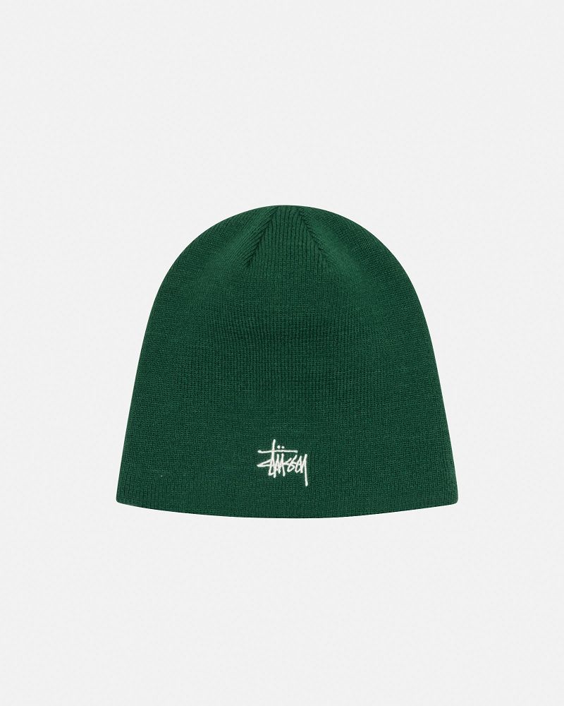 STUSSY BASIC SKULLCAP Vert | STUSSY-56006