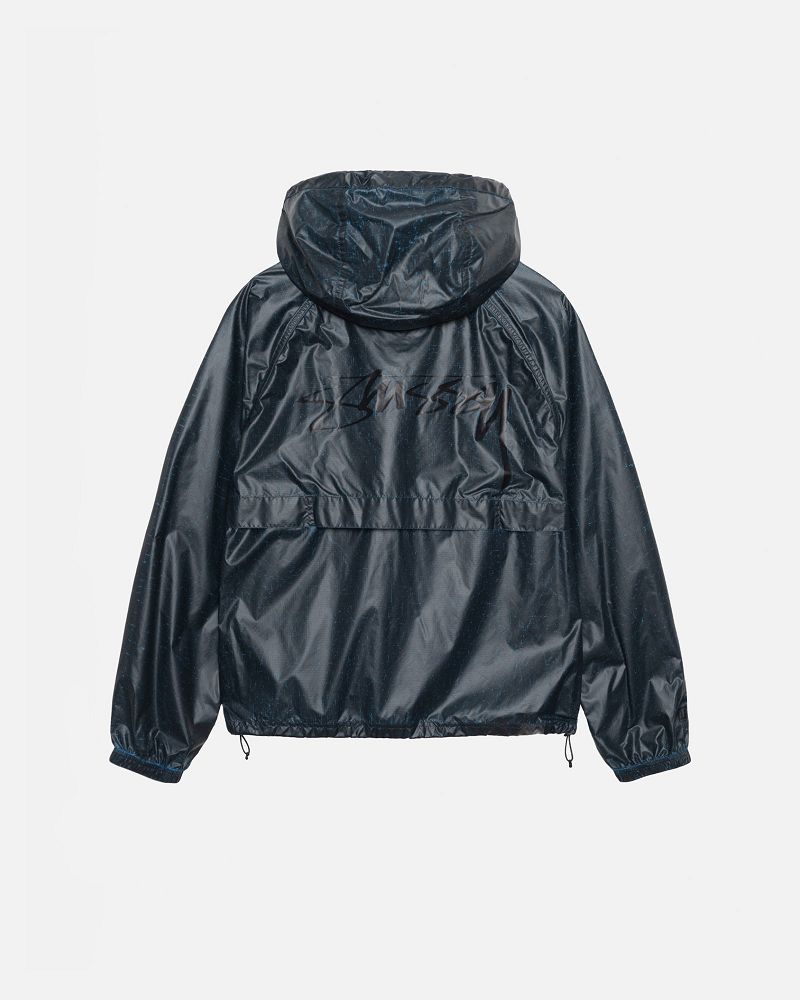 STUSSY BEACH SHELL CRACKED RIPSTOP Bleu Royal Bleu | STUSSY-56391