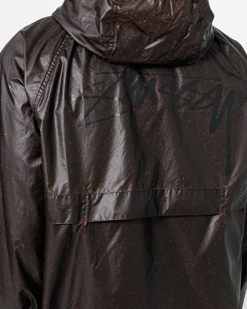 STUSSY BEACH SHELL CRACKED RIPSTOP Orange | STUSSY-56392