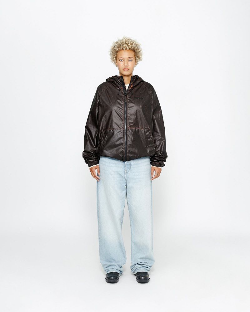 STUSSY BEACH SHELL CRACKED RIPSTOP Orange | STUSSY-56392