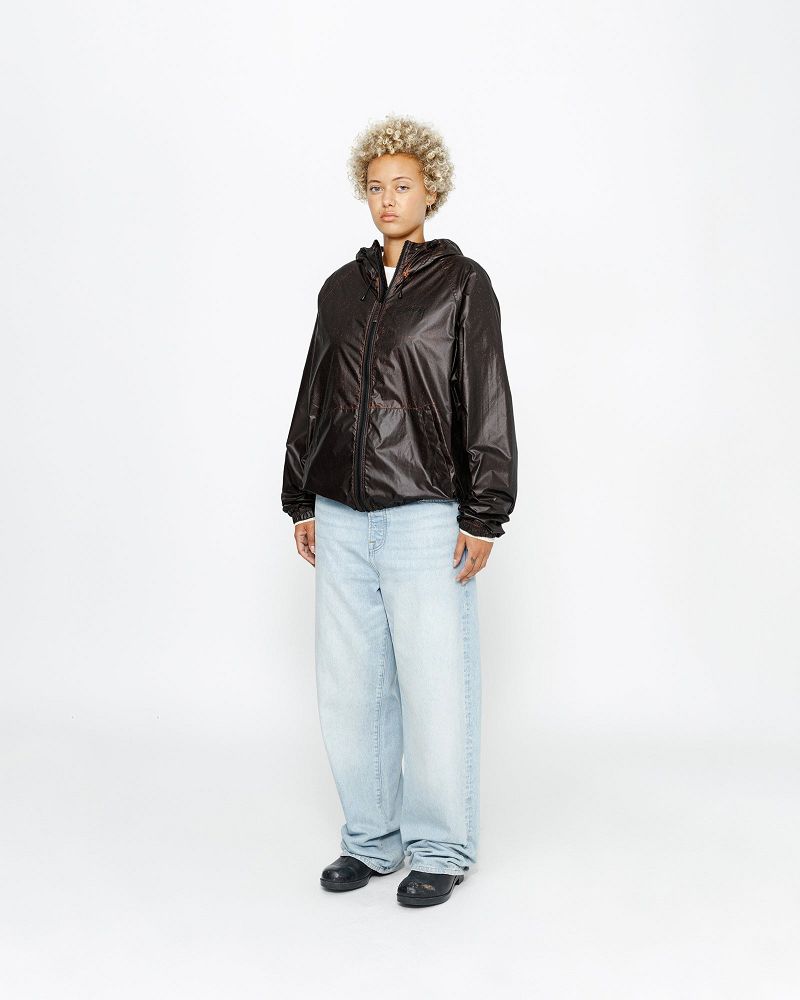 STUSSY BEACH SHELL CRACKED RIPSTOP Orange | STUSSY-56392