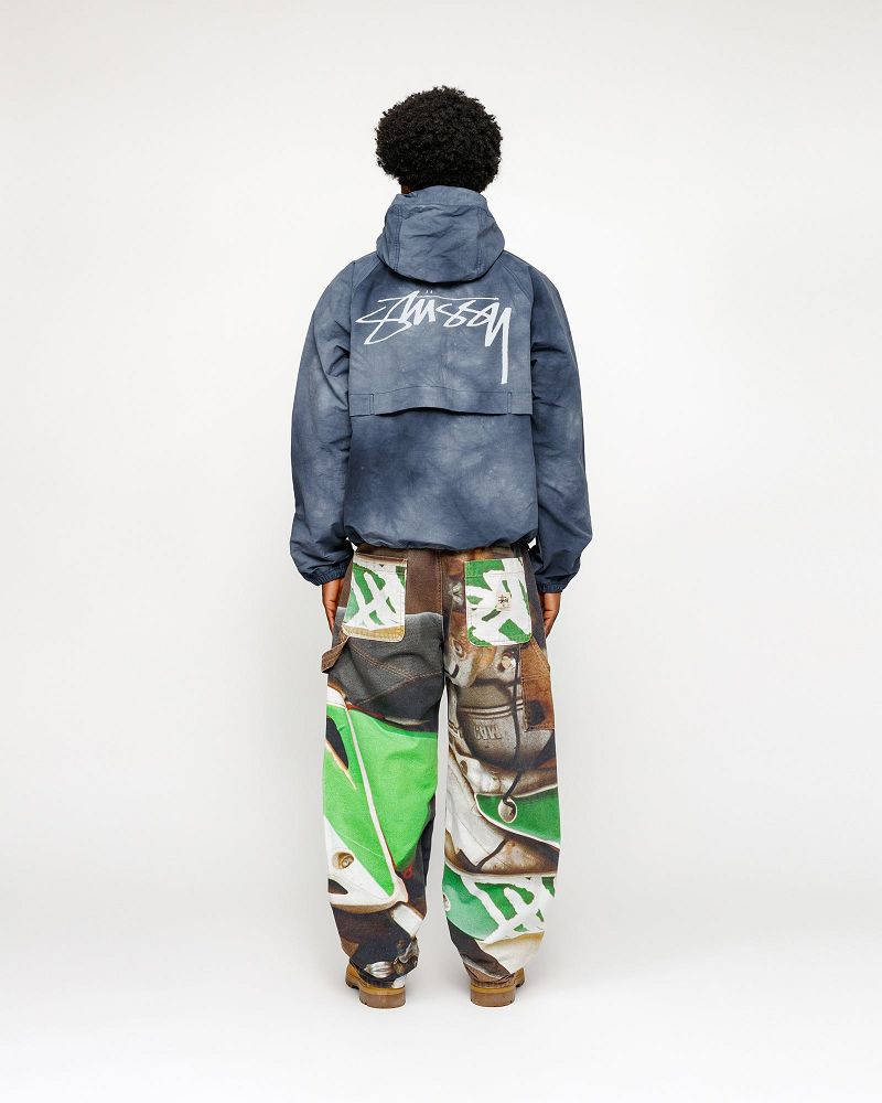 STUSSY BEACH SHELL WAVE DYE Bleu Marine | STUSSY-56396