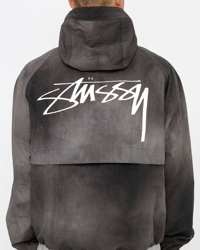 STUSSY BEACH SHELL WAVE DYE Noir | STUSSY-56393