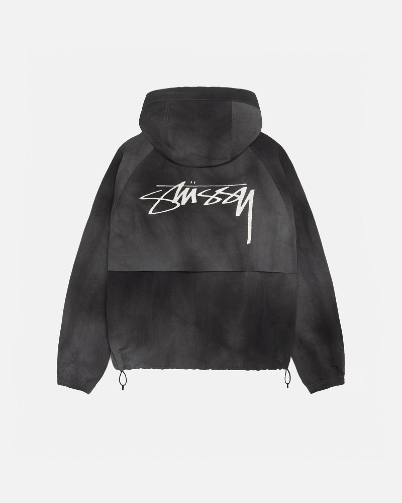STUSSY BEACH SHELL WAVE DYE Noir | STUSSY-56393