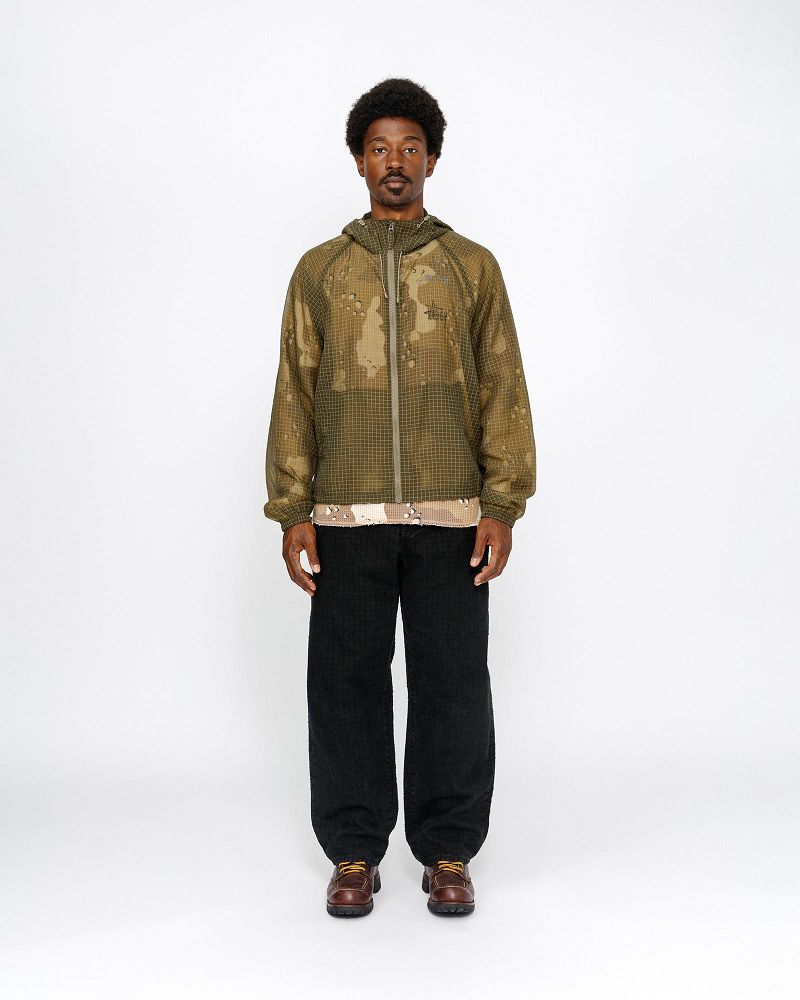 STUSSY BIG OL' JEAN CANVAS NEEDLEPUNCH Noir | STUSSY-56103