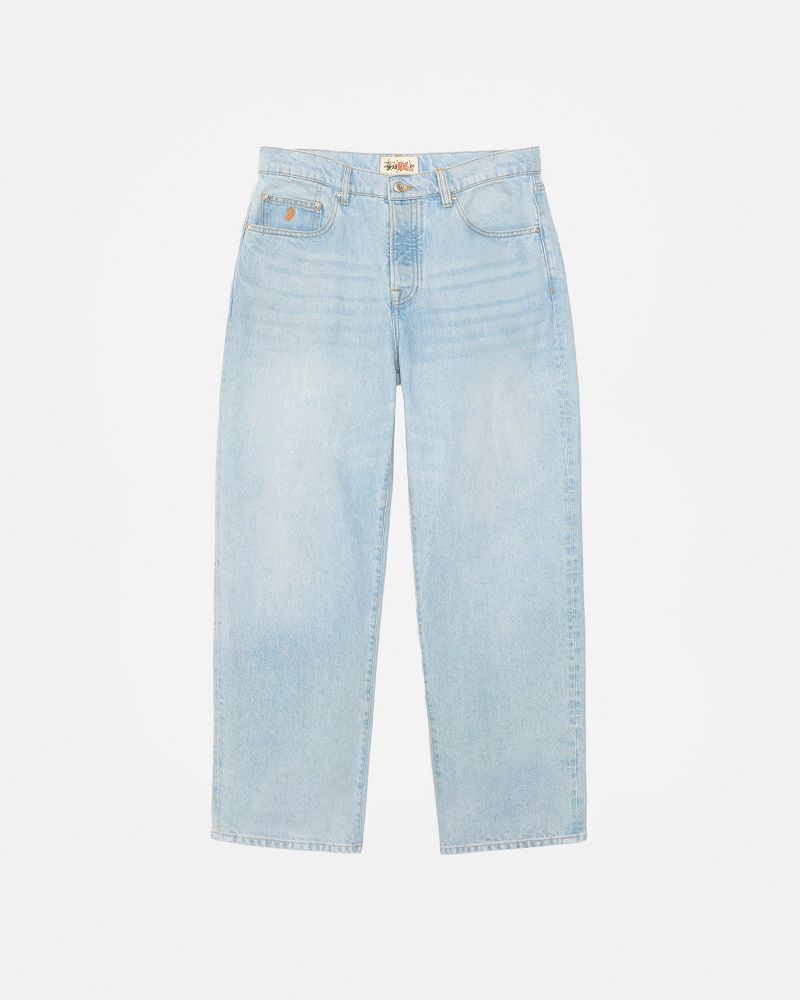 STUSSY BIG OL' JEAN DENIM Lavage Clair | STUSSY-56125