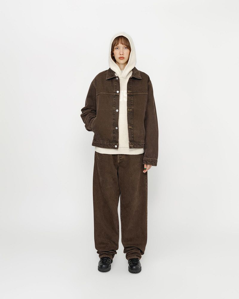 STUSSY BIG OL' JEAN DENIM Marron Clair | STUSSY-56121