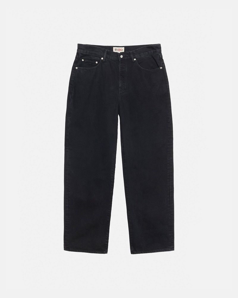 STUSSY BIG OL' JEAN DENIM Noir | STUSSY-56097