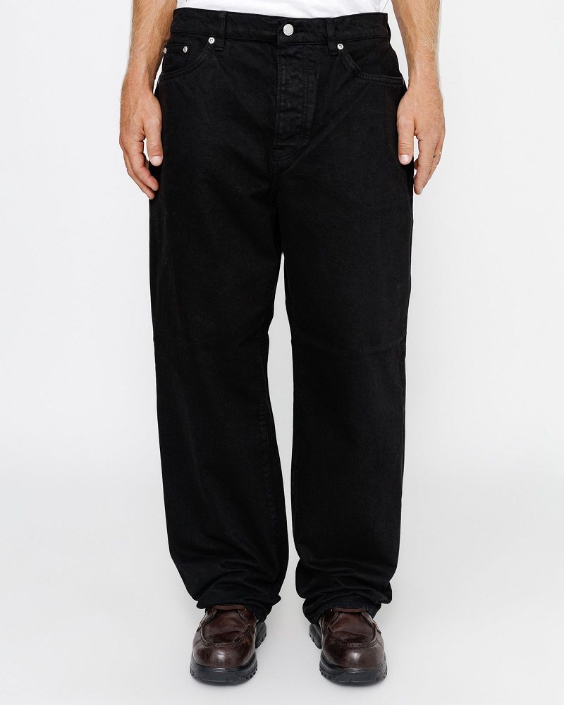 STUSSY BIG OL' JEAN OVERDYED Noir | STUSSY-56130