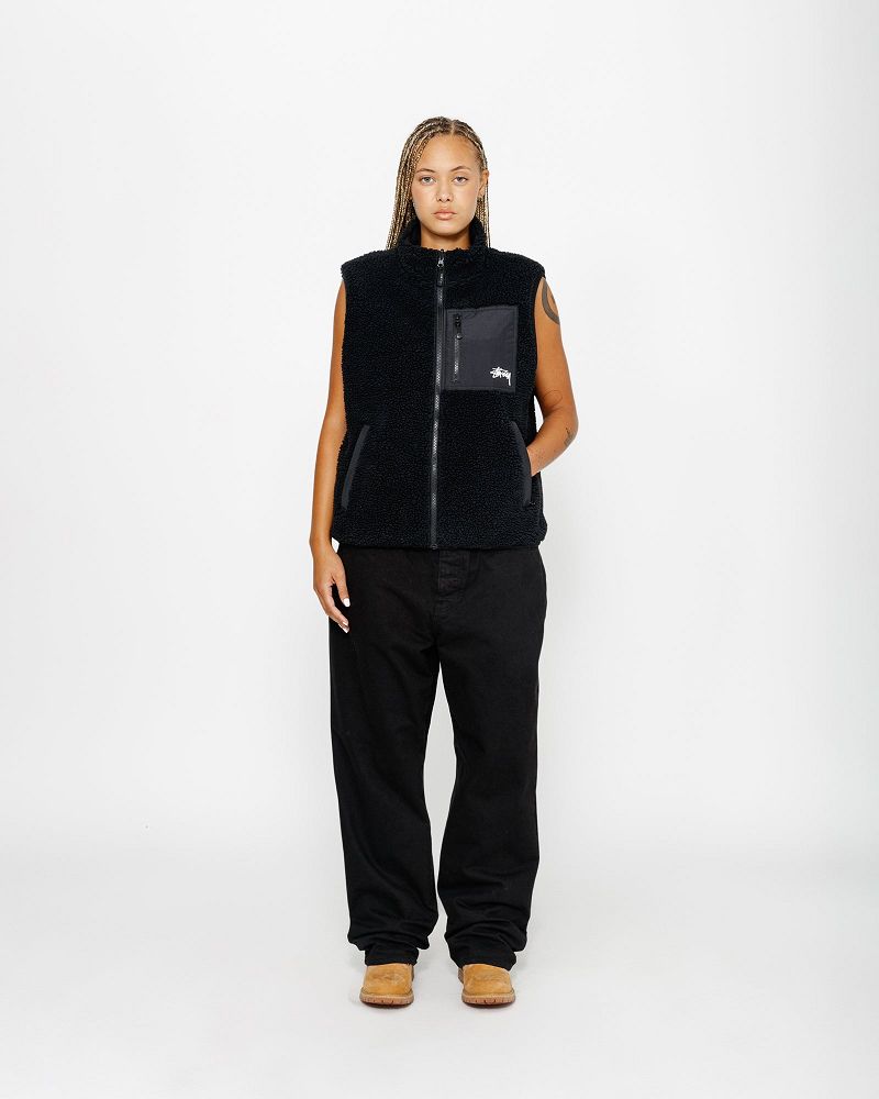 STUSSY BIG OL' JEAN OVERDYED Noir | STUSSY-56107