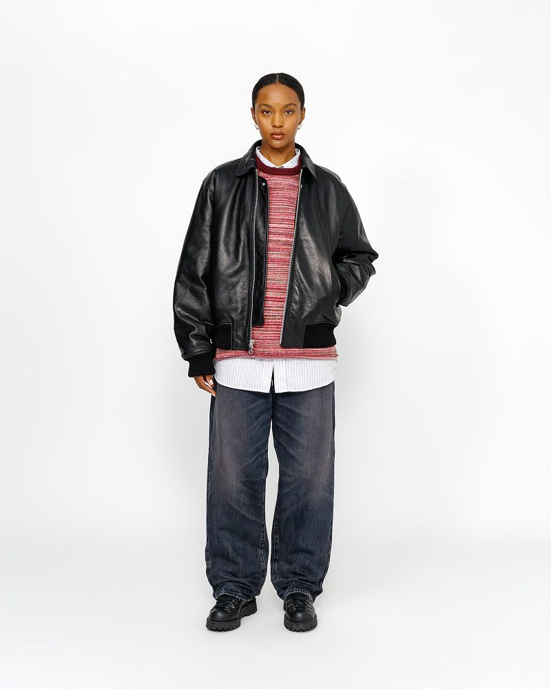 STUSSY BIG OL' JEAN VINTAGE WASH DENIM Bleu | STUSSY-56126