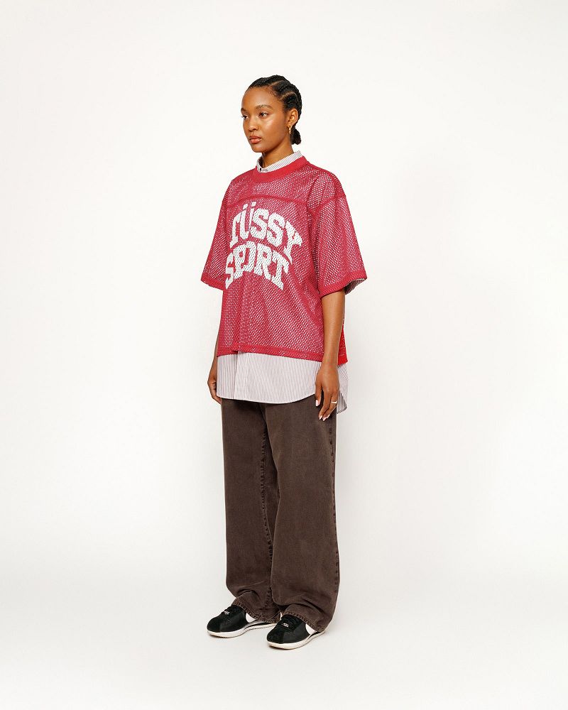 STUSSY BIG OL' JEAN WASHED CANVAS Marron | STUSSY-56106