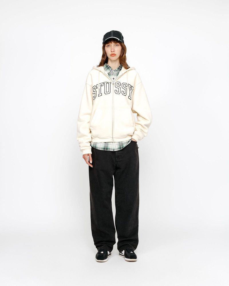 STUSSY BIG OL' JEAN WASHED CANVAS Noir | STUSSY-56105