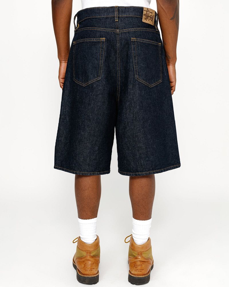 STUSSY BIG OL' SHORT DENIM Indigo | STUSSY-56133