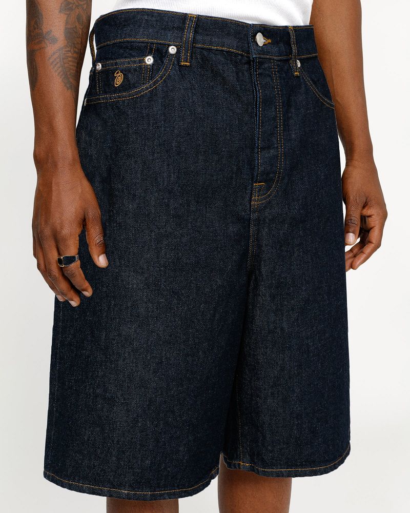 STUSSY BIG OL' SHORT DENIM Indigo | STUSSY-56133