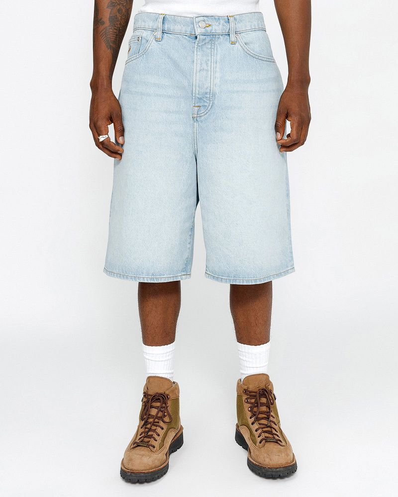 STUSSY BIG OL' SHORT DENIM Lavage Clair | STUSSY-56134