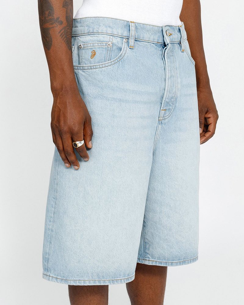 STUSSY BIG OL' SHORT DENIM Lavage Clair | STUSSY-56134