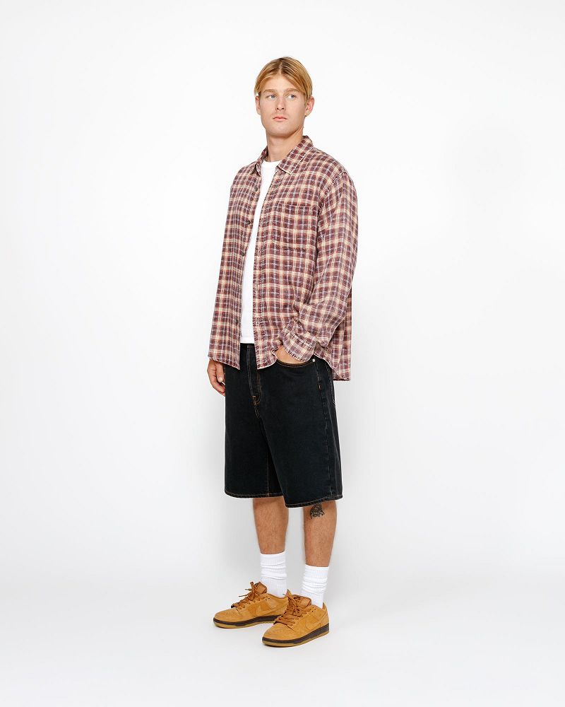 STUSSY BIG OL' SHORT DENIM Noir | STUSSY-56064