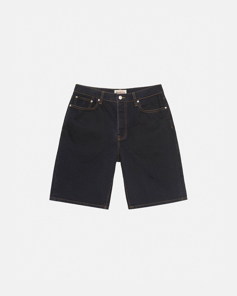 STUSSY BIG OL' SHORT DENIM Noir | STUSSY-56064
