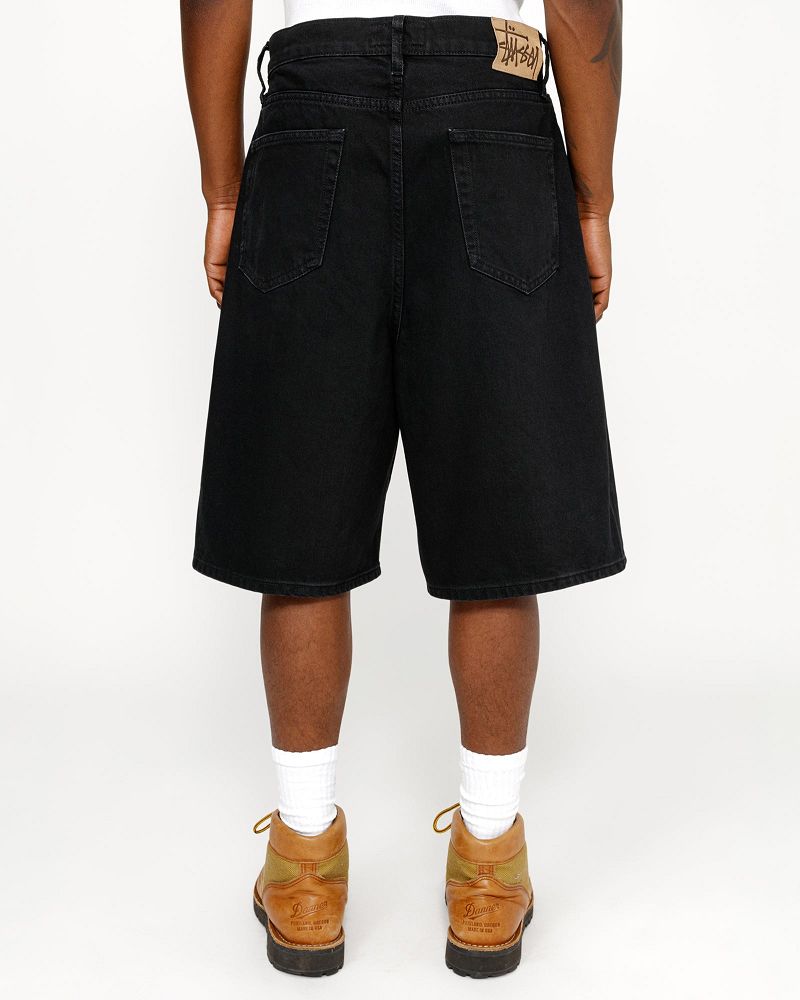 STUSSY BIG OL' SHORT DENIM Noir | STUSSY-56062