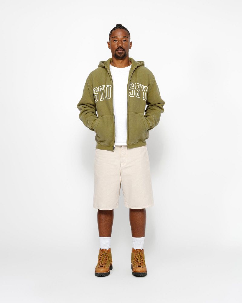 STUSSY BIG OL' SHORT WASHED CANVAS Beige | STUSSY-56066