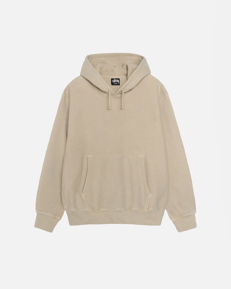 STUSSY BUANA HOODIE PIGMENT DYED Kaki | STUSSY-56267