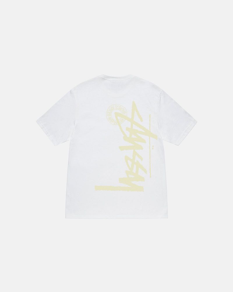 STUSSY BUANA STOCK TEE Blanche | STUSSY-56317