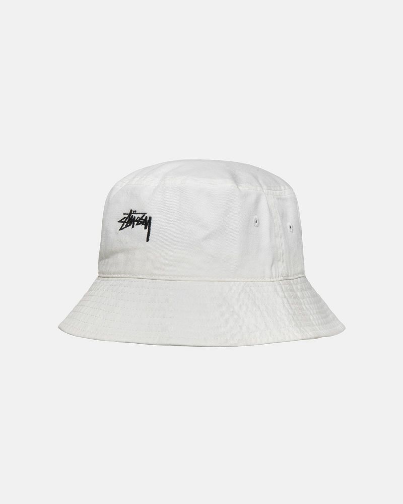 STUSSY BUCKET HAT STOCK Beige | STUSSY-56034