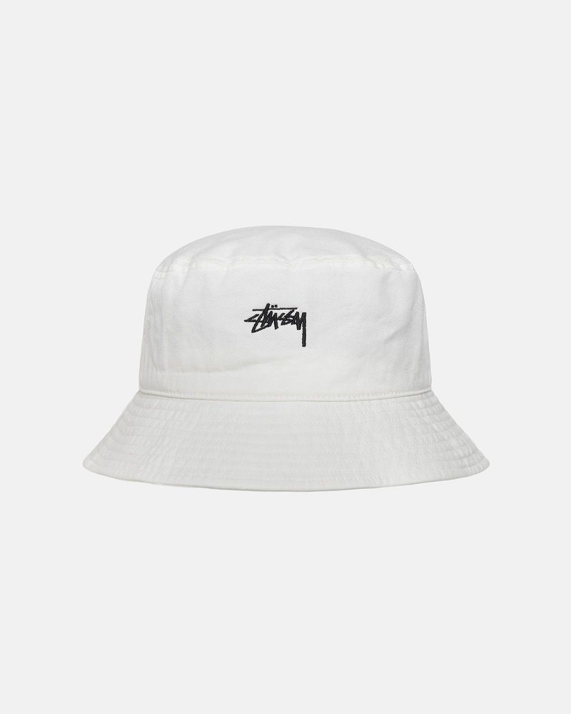 STUSSY BUCKET HAT STOCK Beige | STUSSY-56034