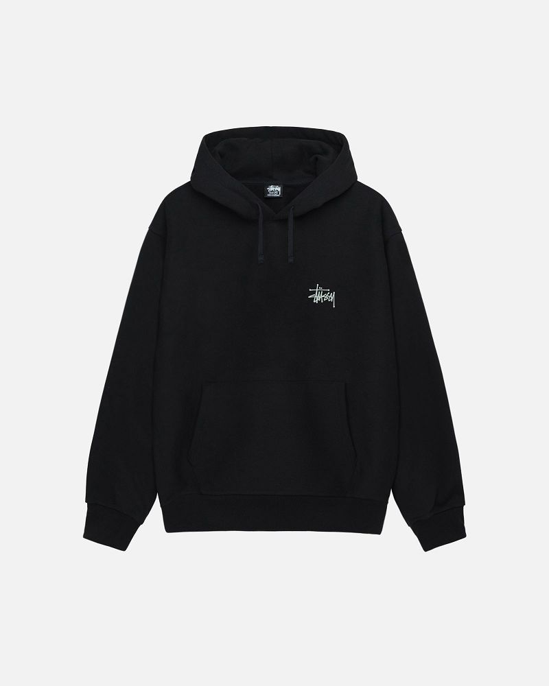STUSSY BUILT IN USA HOODIE Noir | STUSSY-55838