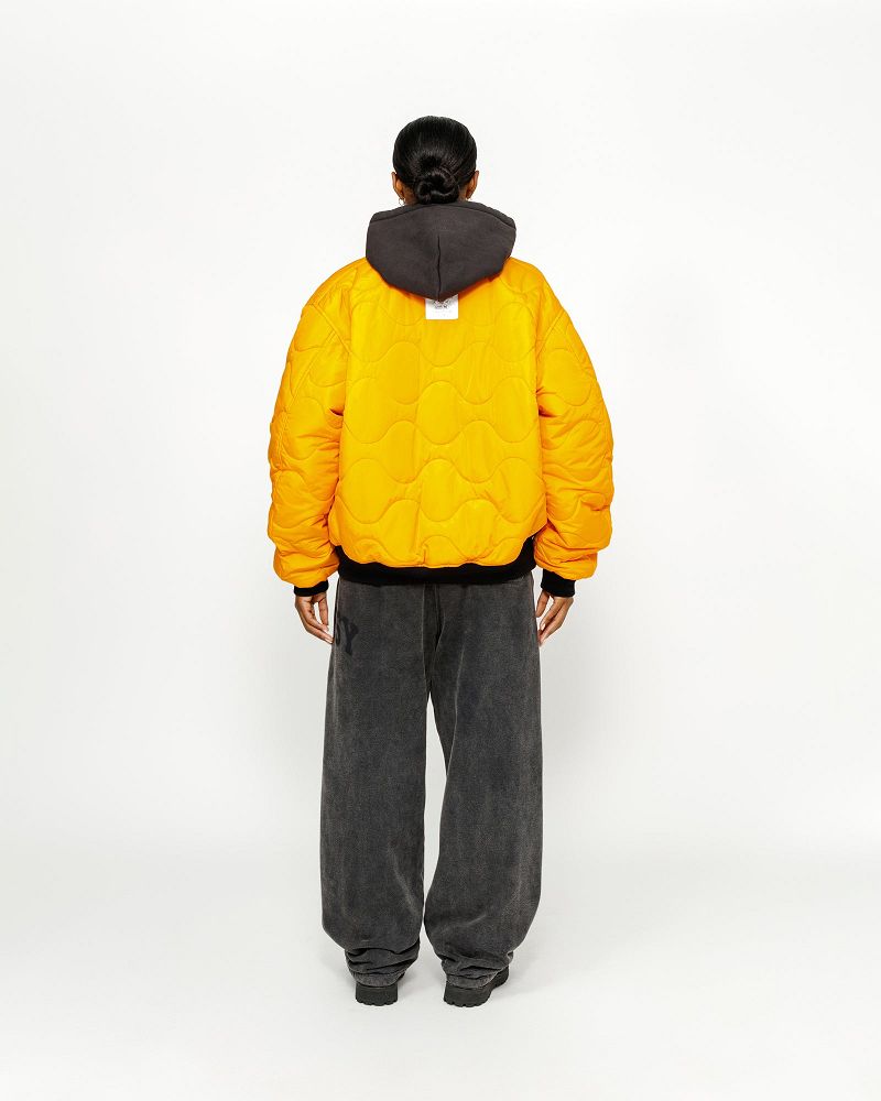 STUSSY BUILT REVERSIBLE BOMBER JACKET Noir | STUSSY-56384