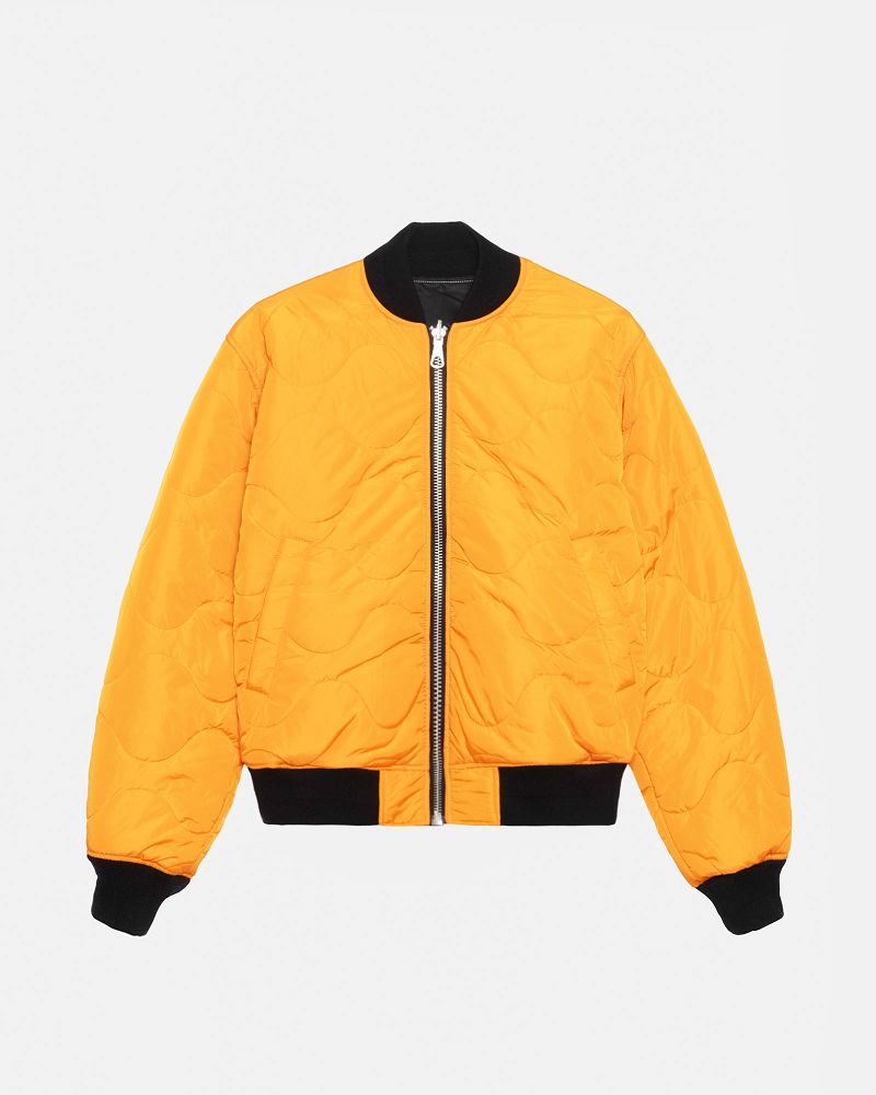STUSSY BUILT REVERSIBLE BOMBER JACKET Noir | STUSSY-56384
