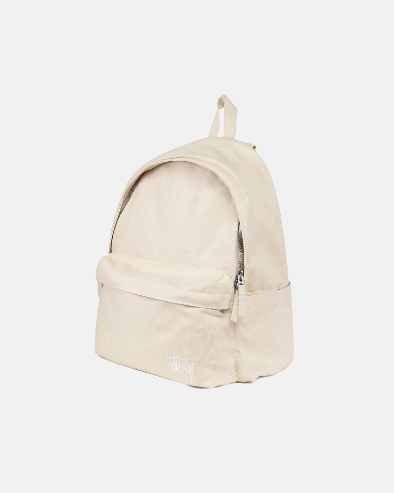 STUSSY CANVAS BACKPACK Beige | STUSSY-55892