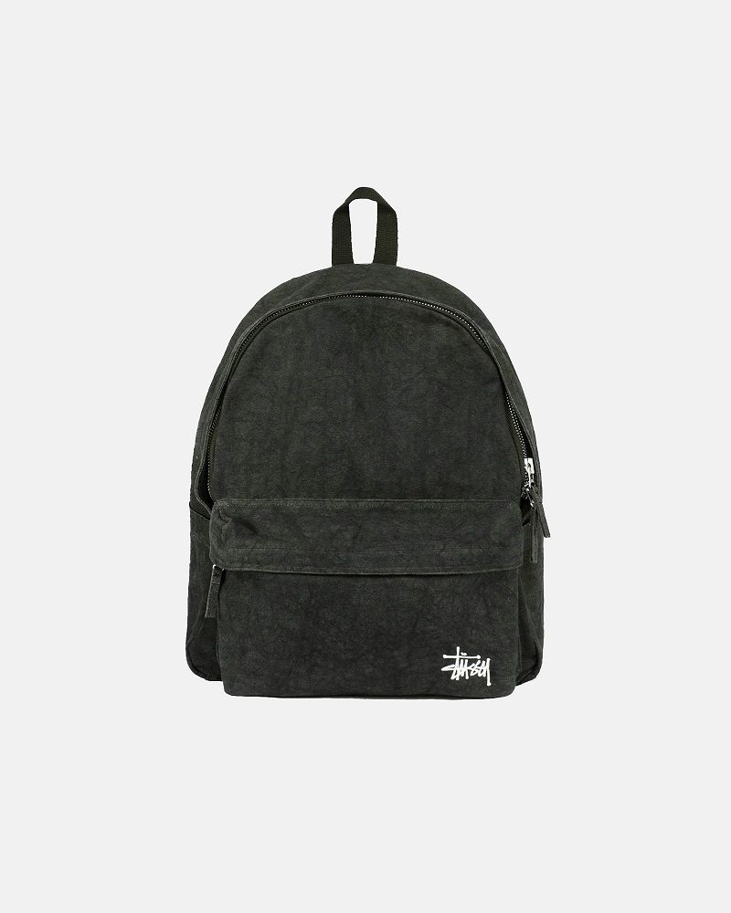 STUSSY CANVAS BACKPACK Noir | STUSSY-55897
