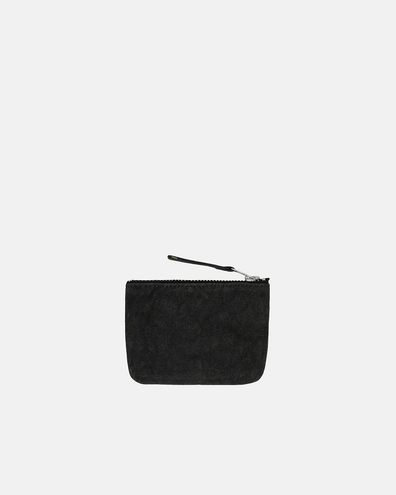 STUSSY CANVAS COIN POUCH Noir | STUSSY-55895